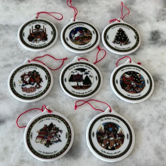 SUSAN WINGET A CHRISTMAS STORY ORNAMENT SET - Picture 1 of 2